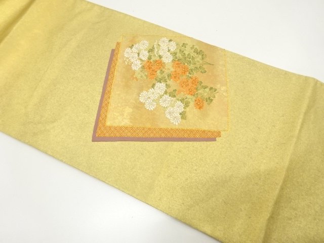 Japanese Kimono / Antique / Fukuro Obi Silk